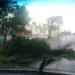 “Durante tempestades, o ideal é procurar abrigo”, alerta bombeiro