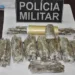 Polícia prende homem com 180 tabletes de maconha no bairro Esperança