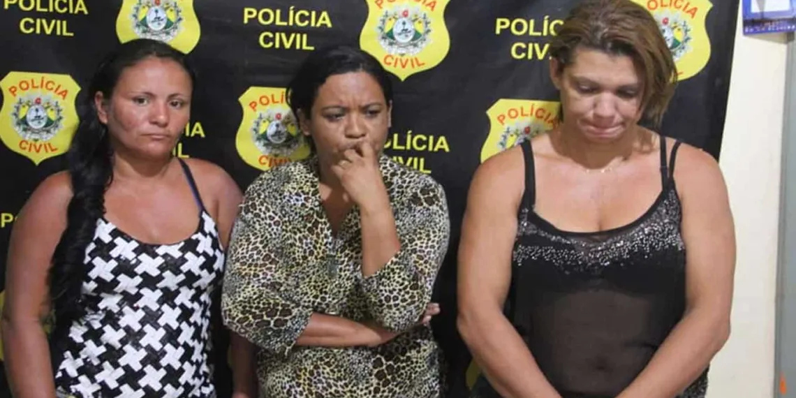 Três mulheres e um homem são presos por furto na fronteira