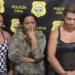 Três mulheres e um homem são presos por furto na fronteira