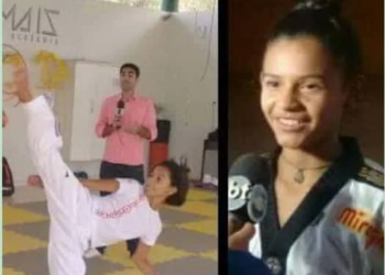 Atleta acreana de 13 anos disputa Pan-Americano de Taekwondo no México