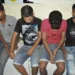 Polícia prende quatro homens com duas armas