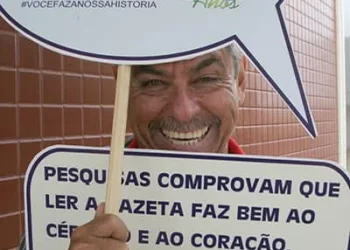 Dinho Gonçalves recorda apoio do jornal à cultura. (Foto: Odair Leal/ A GAZETA)