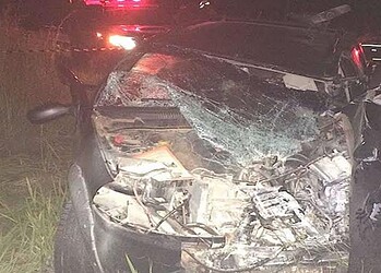 Vítima estava com a filha de 10 anos, que sobreviveu