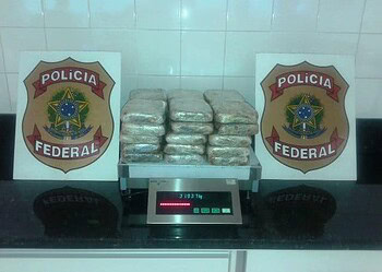Policia Federal apreende 30 kg de cocaína na BR-364