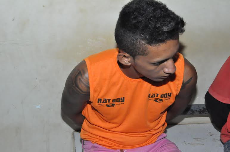 Aldaisor Lima da Silva, 21 anos, foi presos por traficar 470 gramas de maconha