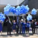 Prédios do TJ/AC já vestem a cor azul desde o início do mês. (Foto: Agencia TJ AC)