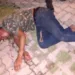 Tentativa de assalto deixa duas pessoas feridas a golpes de faca