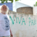 Ativista Abrahim Farhat, o ‘Lhé’, se solidariza com a causa. (Foto: Acervo pessoal)
