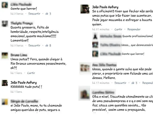 Barraco nas redes sociais gera boicote a bar e caso vai parar na Justiça