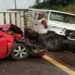 Homem morre ao fazer conversão na BR 364 e colidir de frente com outro carro