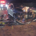 Motociclista fica gravemente ferido em colisão frontal com carro na AC-40