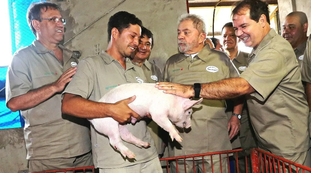 Inauguração do Complexo de Suinocultura é marcada com a presença do ex-presidente Lula