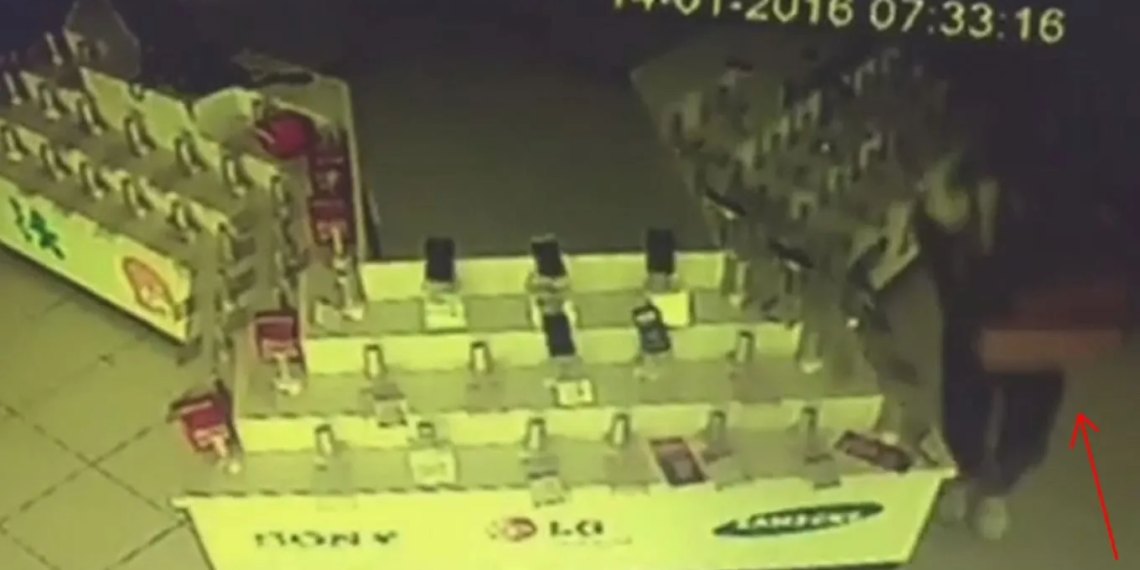 Bandido armado invade loja e rouba mais de 50 mil em celulares