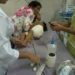 Criança que teve 30% do corpo queimado está com pneumonia, diz mãe