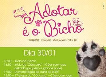 Via Verde Shopping realiza campanha ‘Adotar é o Bicho’