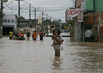 Defesa Civil diz que 72% das enchentes aconteceram entre fevereiro e março