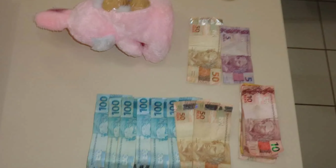 Polícia prende mulher que escondia cocaína e crack dentro de ursinho de pelúcia