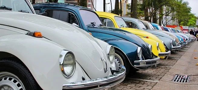 Via Verde Shopping traz exposição de fuscas