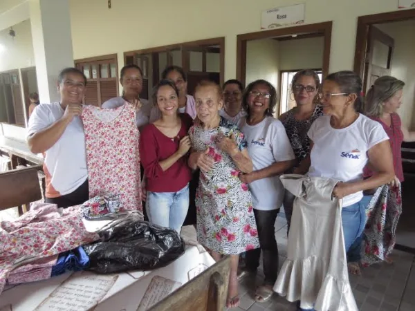 Alunos do Curso de Modelista do Senac realizam Ação Solidária