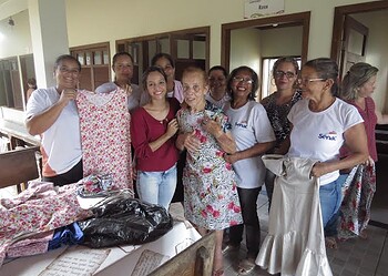 Alunos do Curso de Modelista do Senac realizam Ação Solidária
