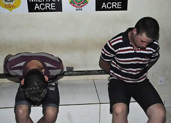 Dupla foi presa pela Delegacia Antiassalto da Polícia Civil