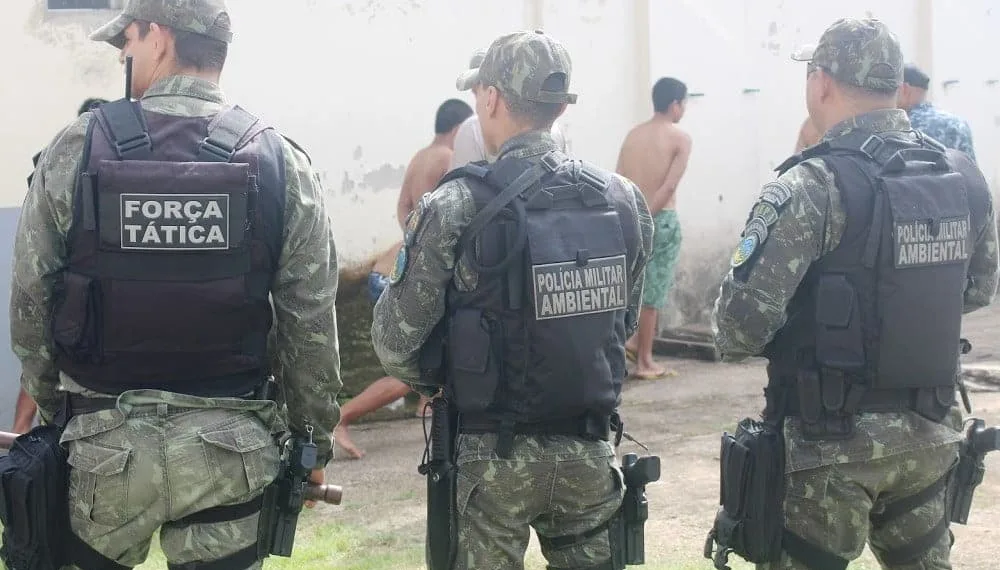 Polícia Militar e o Iapen realizam revista em presídio de Rio Branco