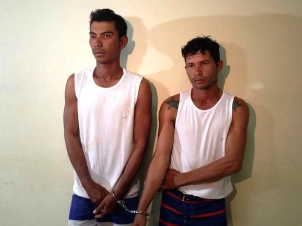 Valderlir e Antônio foram reconhecidos por pessoas que estavam com delegado