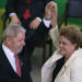 Lula e Dilma reforçam união. (Foto: Divulgação/Roberto Stuckert Filho/PR)