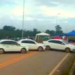 Taxistas fecham trecho da BR-364 por quase seis horas em protesto