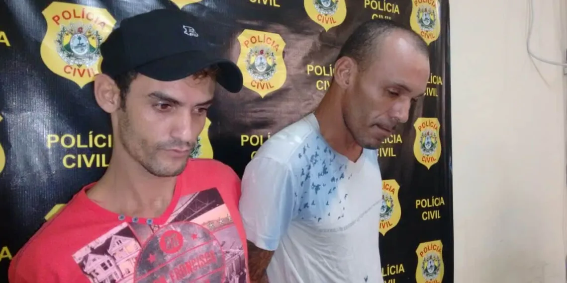 Delegacia Antiassalto prende duas pessoas do semiaberto suspeitas de roubos