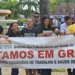 Servidores da Saúde realizam manifestação no Centro de Rio Branco