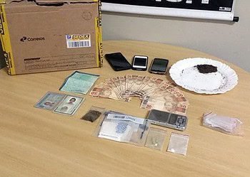 Polícia Civil investiga envio de droga via Correios