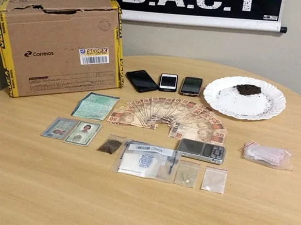 Polícia Civil investiga envio de droga via Correios