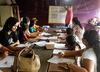 Projeto oferece oficina de desenho e pintura gratuita; inscrições já começaram