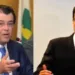 Ministros Eduardo Braga e Helder Barbalho, do PMDB, entregam pedido de demissão