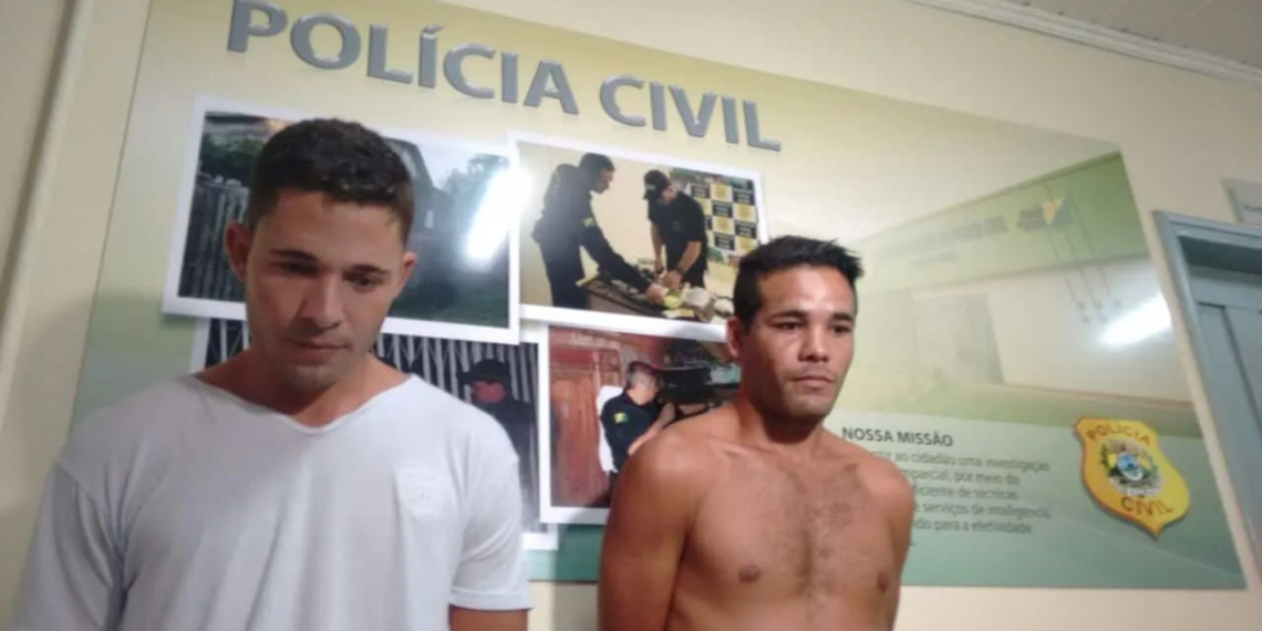 Policia Civil prende dupla suspeita de assaltar distribuidora no Calafate, em janeiro