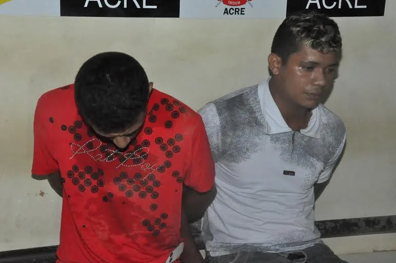 Polícia prende dois homens acusados de assaltos
