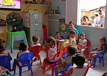 Marcus Alexandre e Márcio Batista reafirmam parceria com creches comunitárias do Jorge Lavocat e Montanhês