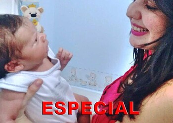 A falta de experiência não fez com que Madeline desistisse de ser mãe