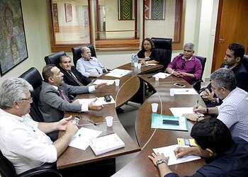 Secretário de Saúde participou do encontro na Aleac. (Foto: Agência Aleac)