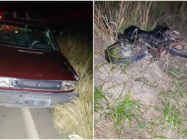 Jovem morre após colisão entre moto e carro em rodovia no AC
