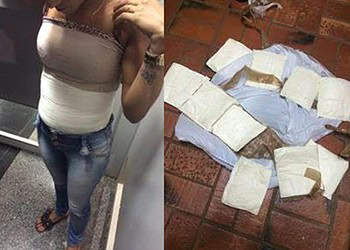 Polícia Federal apreende 9 quilos de cocaína em 4 dias