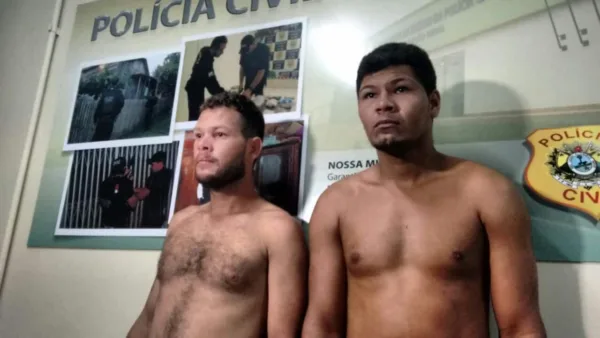 Polícias Civil e Militar prendem acusados por assalto na Vila Custódio Freire