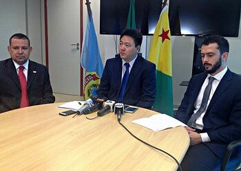 No Acre, 4 mandados de busca e apreensão foram cumpridos. ( FOTO: iRYÁ RODRIGUES / G1FOTO: iRYÁ RODRIGUES / G1)