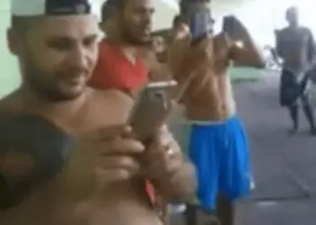 Após vídeo gravado dentro do presídio, buscas são realizadas nas celas