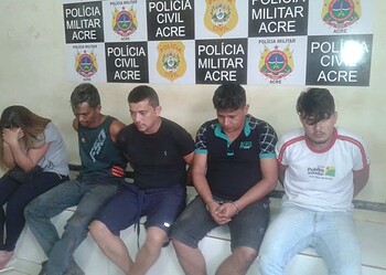Polícia Militar prende quadrilha acusada de roubar supermercado da capital