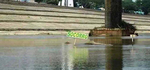 Nível do Rio Acre diminui 1 cm por dia e seca preocupa população
