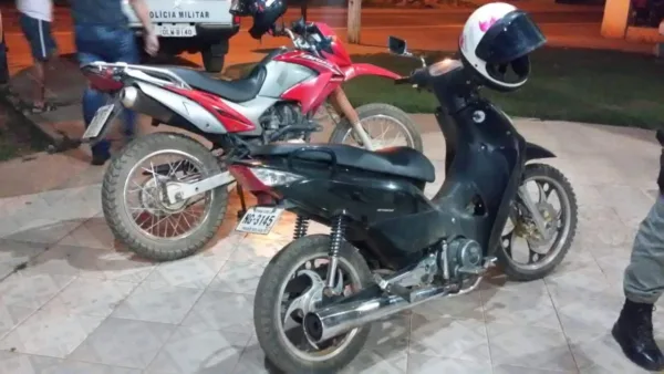 Polícia Militar recupera duas motocicletas furtadas em Brasiléia