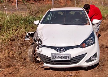 Homem causa acidente na BR-317 ao dormir ao volante